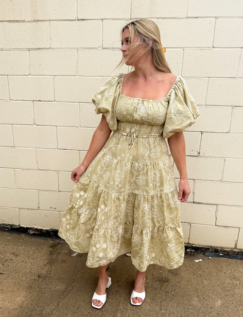 Soft Summer Story Dress