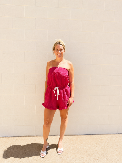 Sweet Cherry Days Romper